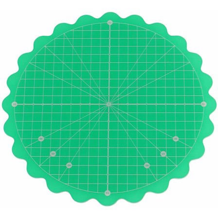 Selvhelende roterende skæremåtte til skrivebord, papirhåndværk, lerhåndværk, kunsthåndværk Størrelse 8 tommer (20 cm x 20 cm)
