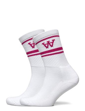 Con 2-Pack Socks Lingerie Socks Regular Socks Vit Double A By Wood Wood