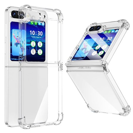 Samsung Galaxy Z Flip 7 Floveme Hybrid Case Perfekt Passform
