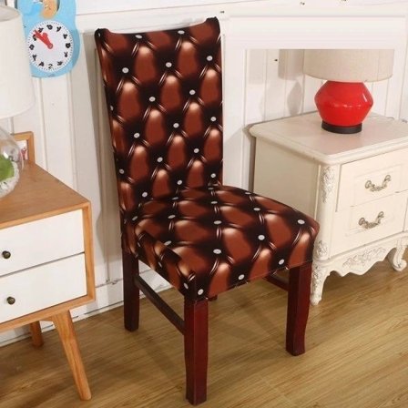 Elastiske stoltrekk / stolbeskyttere 2-pakning