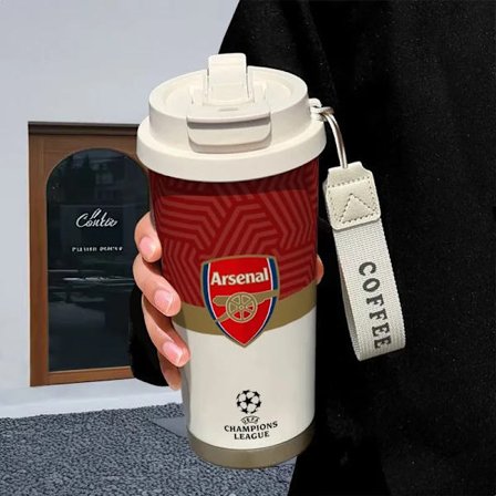 Fodbold Barcelona Real Madrid Arsenal Manchester United Liverpool Varm Kop Bærbar Rustfrit Stål