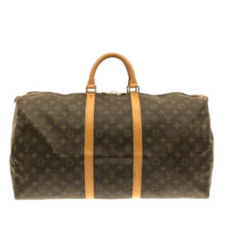 Louis Vuitton Vintage Pre-owned Canvas travel-Väska brun, unisex Vintage Väskor, unisex, Storlek: ONE SIZE