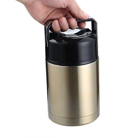 Stor Kapacitet 800ML/1000ML Matlåda Portabel Rostfritt Stål Mat Soppbehållare Vakuumflaskor