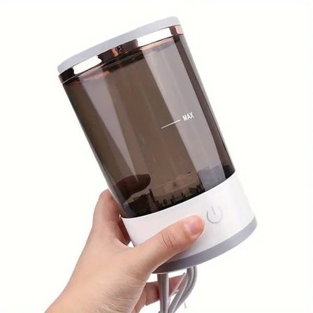 Automatic Makeup Brush Cleaner, Elektrisk Rengöringsenhet, Snabb och Hygienisk, Perfekt Present till Kvinnor