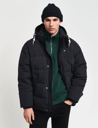 GANT Heavy Down Jacket - Black - XXL