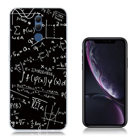 Huawei Mate 20 Lite kuviollinen silikooni muovinen takasuoja kuori mikä on joustava - Numerot