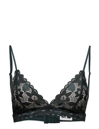 Marilyn Bra 6356 Lingerie Bras & Tops Soft Bras Triangle Bras Grön Samsøe Samsøe