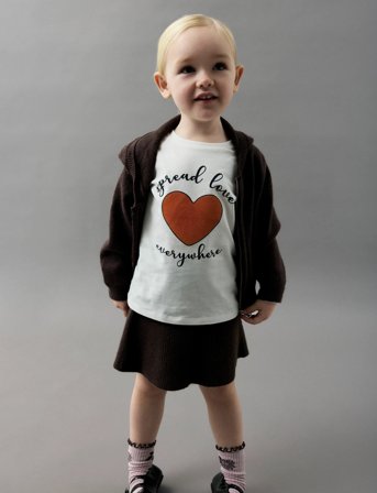 name it Nmfnilla Knit Skirt - Brown - 92