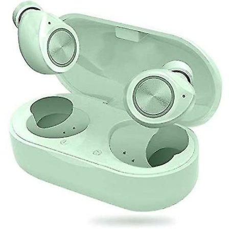 Äkta trådlösa öronsnäckor Tand 5.0 med laddningsfodral, mini HD-ljud Cancelli