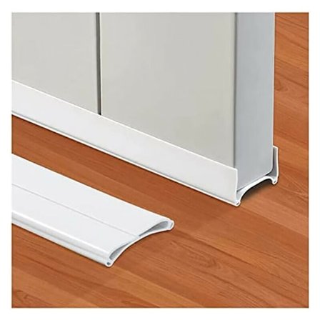 Dobbelt Lag Isoleret Dør Bundforsegling, Lydtæt Dør Bundliste (Hvid)