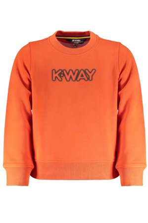 K-way Felpa Senza Zip Bambino Arancio