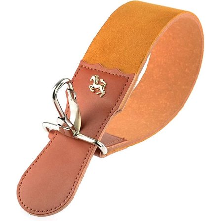 Barber læder strop til lige barberknive, 52 cm