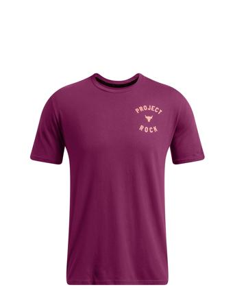 Ua Pjt Rck 7 Ss Sport Men Men Sports Clothes Sport Tops Sport T-shirts Purple Under Armour