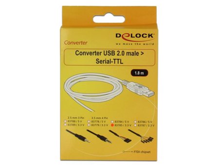 Delock USB TTL Converter - seriell adapter - USB 2.0