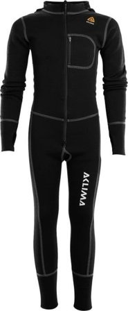 Aclima WarmWool Overall Junior Jet Black