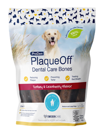 ProDen Plaque Off - Dental Care Bones Kalkun 482g - Hund - Hundegodbiter & tyggebein - Dental tyggebein & tanntyggebein - ZOO.no