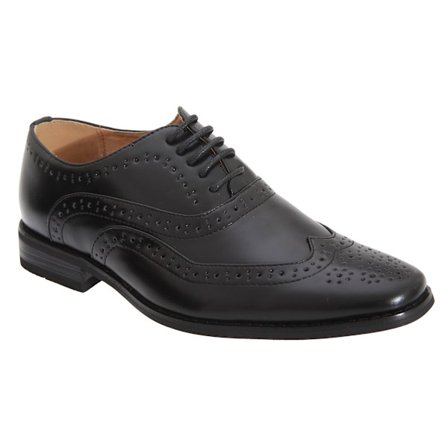 Goor Boys 5 Eye Brogue Oxford Shoes 11 UK Junior Black