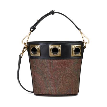 Etro, Bag Zwart, Dames, Maat:ONE Size,stof