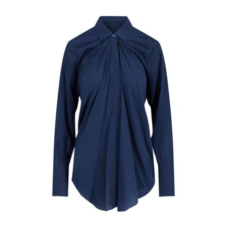 Patou Shirts Blå, Dame Skjorter