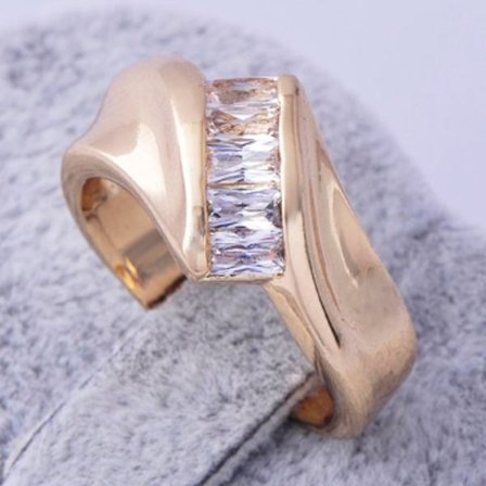 18 karaatin kullattu SORMUS