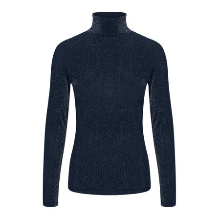 My Essential Wardrobe Turtlenecks Blå, Dame Rullekraver