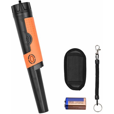 Yuclam Metalldetektor Pinpointer Metalldetektor IP68 Fullt Vanntett Lommepeker Tryllestav Tryllestav Skattedetektorer Jaktende Detektorer med Byttbar