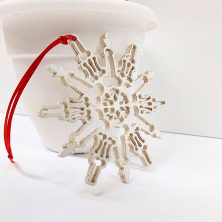 Snowflaket Anheng Bil Rearview Mirror Anheng Juletre