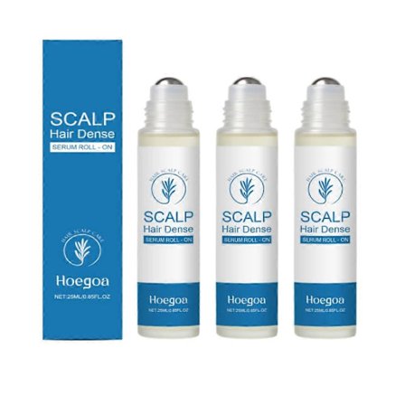 1-5X Avansert Hårvekst Roll-On Serum Rosmarin Hårvekst Serum Roll On Forebygger Hårtap Stimulerer Hårsekker