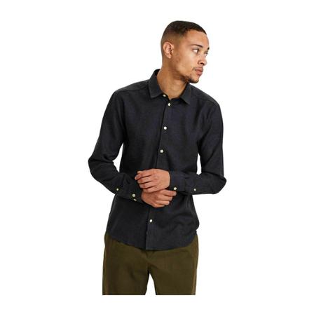 Anerkjendt Aklouis 2 tone shirt , Zwart , Heren , Maat: M