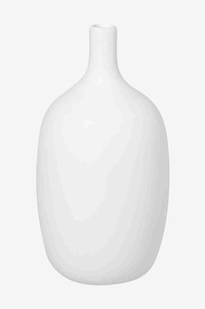 Blomus - Vase Ceola 21 cm - Hvid - Urtepotteskjulere & vaser - Fra Homeroom