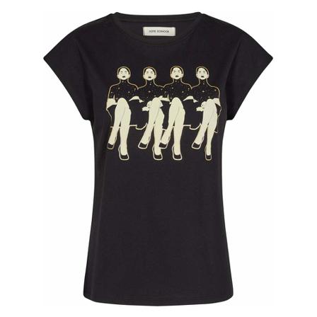 Sofie Schnoor t-shirt Sort, Dame T-shirts