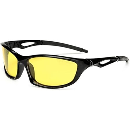 Night Driving Glasses for Men Women Anti Glare Glasses for Night Driving with Yellow Lens Ultralight