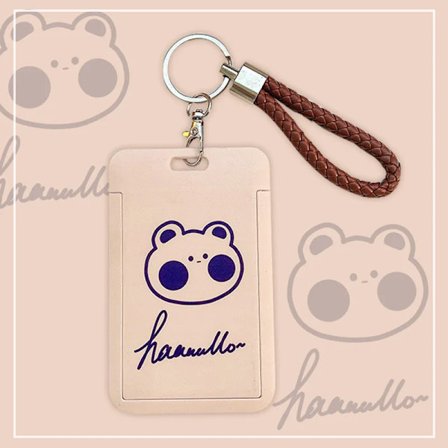 2022 Dam Herr Visitkortshållare Tecknad Söt Infällbara Kreditkortshållare Bank ID-Hållare Märke Barn Busskort Fodral