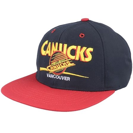 Twins Enterprise - Negro snapback Gorra - Vancouver Canucks Classic NHL Vintage Black/Red Snapback @ Hatstore
