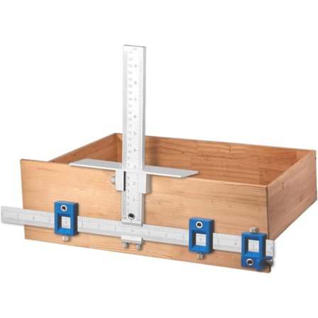 Kaapin laitteiston jig-kaapin laitteiston malli työkalu reikälyönti paikannin poraohjain holkki kaapin kahva DIY puutyöt puun poraus tappi liian