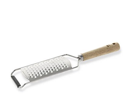 HOLM Rivjern grov 31,6x6,5cm Rustfritt stål/Akasie