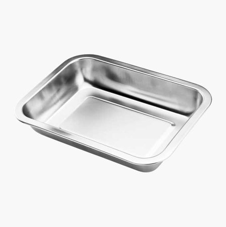 Biltema - Dryppbrett rustfritt 26 5 x 19 5 cm