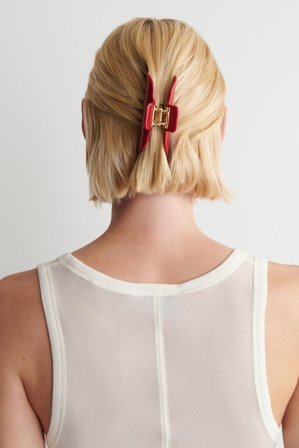 COS Femme Pince À Cheveux in Rouge