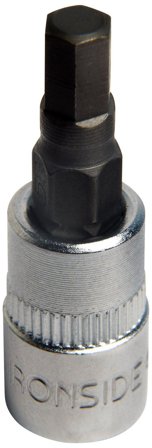 Ironside 116413 Kärkihylsy kuusiokolo, 1/4" 4 mm, Käsityökalut