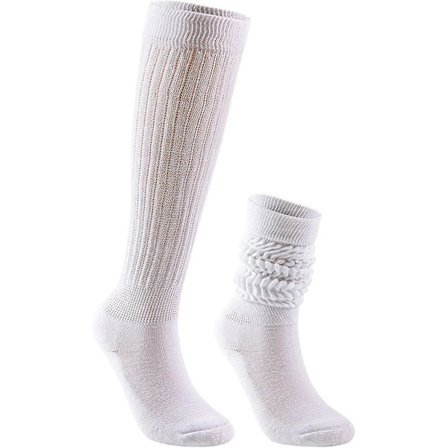 Slouch-sokker til kvinder, bløde ekstra lange scrunch-sokker, løse slouch-scrunchie-sokker til kvinder, piger, drenge, teenagere, støvlesokker til 