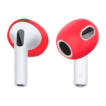 1 par AirPods 3 silikonskydd - Röd