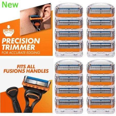 16-pak NY model barberblade, der er kompatible med Fusion 5