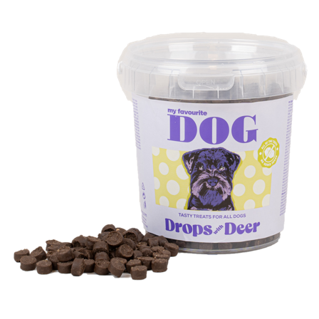 My favourite DOG - Dråper med Dear 500 g - Hund - Hundegodbiter & tyggebein - Belønningsgodbiter for hund - ZOO.no