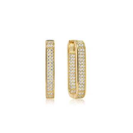 Sif Jakobs, Matera Grande earrings Geel, Dames, Maat:ONE Size