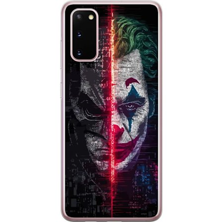 Kompatibelt Mobildeksel til Samsung Galaxy S20 DC Comics Batman Joker splitt ansiktet plakat Gotham skurker Dark Knight retrofilm helt mot skurk kunst