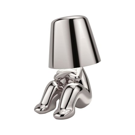 Thinker Lamp Collection Desktop Night Light Silver