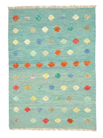 Dots Malý Kelim Nimbaft Koberec 106X155 Vlna