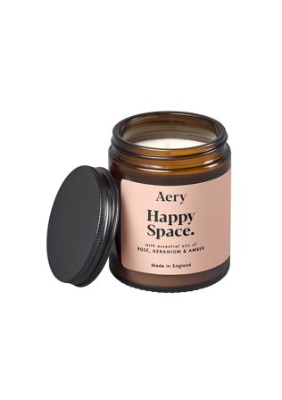 Aery Scented Jar Candle Happy Space/140 g, Tøj & Bolig, Duft Til Hjemmet, Duftlys