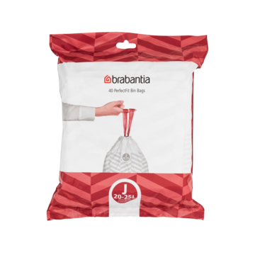 Avfallspåsar Brabantia J 20-25L 40st