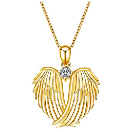 Elegant Ängelvings Halsband